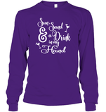 Sun Sand & A Drink In My Hand Bachelorette Shirt For Women