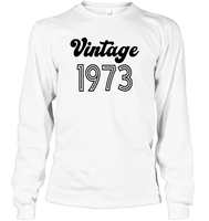 1973 Retro Vintage Birth Year Blast Unisex Long Sleeve Classic Tee