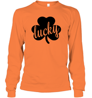 Lucky St Patrick's Day Shirt Unisex Long Sleeve Classic Tee