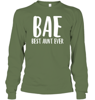 BAE Best Aunt Ever Family Shirt Unisex Long Sleeve Classic Tee