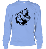 Angry Bear Shirt Unisex Long Sleeve Classic Tee