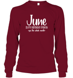 June Birthday Month Unisex Long Sleeve Classic Tee