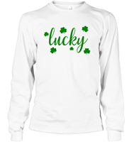Lucky St Patrick's Day Shirt Unisex Long Sleeve Classic Tee
