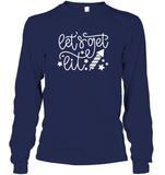 Let's Get Lit 4th Of July Shirt Unisex Long Sleeve Classic Tee