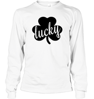 Lucky St Patrick's Day Shirt Unisex Long Sleeve Classic Tee