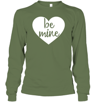 Be Mine Valentine's Day Unisex Long Sleeve Classic Tee
