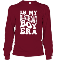 In My Birthday Boy Era Birthday Shirt Unisex Long Sleeve Classic Tee