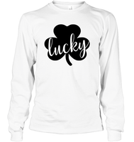 Lucky St Patrick's Day Shirt Unisex Long Sleeve Classic Tee