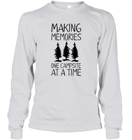 Making Memories One Campsite At A Time Unisex Long Sleeve Classic Tee