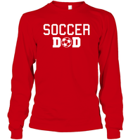 Soccer Dad Sports Shirt Unisex Long Sleeve Classic Tee