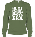 In My Football Sister Era Sports Shirt Unisex Long Sleeve Classic Tee