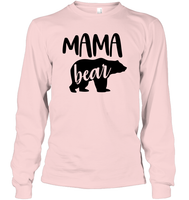 Mama Bear Family Shirt Unisex Long Sleeve Classic Tee