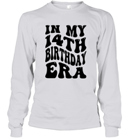 In My 14th Birthday Era Birthday Shirt Unisex Long Sleeve Classic Tee