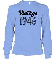 1946 Retro Vintage Birth Year Blast Unisex Long Sleeve Classic Tee