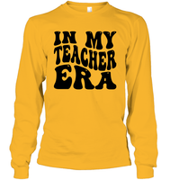 In My Teacher Era School Shirt Unisex Long Sleeve Classic Tee