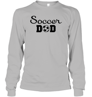 Soccer Dad Sports Shirt Unisex Long Sleeve Classic Tee