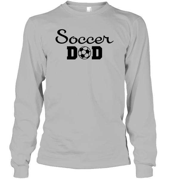 Soccer Dad Sports Shirt Unisex Long Sleeve Classic Tee