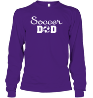 Soccer Dad Sports Shirt Unisex Long Sleeve Classic Tee