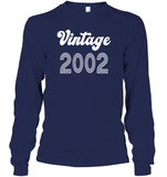 2002 Retro Vintage Birth Year Blast Unisex Long Sleeve Classic Tee