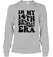 In My 14th Birthday Era Birthday Shirt Unisex Long Sleeve Classic Tee