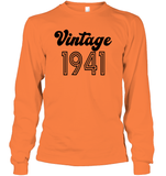 1941 Retro Vintage Birth Year Blast Unisex Long Sleeve Classic Tee