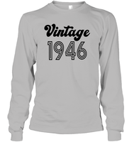 1946 Retro Vintage Birth Year Blast Unisex Long Sleeve Classic Tee