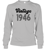 1946 Retro Vintage Birth Year Blast Unisex Long Sleeve Classic Tee