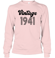 1941 Retro Vintage Birth Year Blast Unisex Long Sleeve Classic Tee