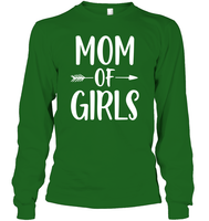 Mom Of Girls Family Shirt Unisex Long Sleeve Classic Tee