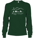 Happy Camper Unisex Long Sleeve Classic Tee