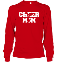 Cheer Mom With Cheerleader Unisex Long Sleeve Classic Tee