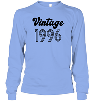 1996 Retro Vintage Birth Year Blast Unisex Long Sleeve Classic Tee