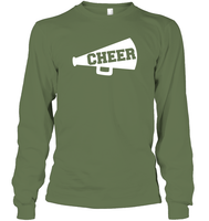 Cheer T Shirt Unisex Long Sleeve Classic Tee