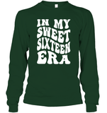 In My Sweet Sixteenth Era Birthday Shirt Unisex Long Sleeve Classic Tee