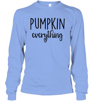 Pumpkin Everything Shirt – Embrace the Fall Flavor Unisex Long Sleeve Classic Tee