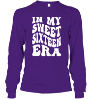 In My Sweet Sixteenth Era Birthday Shirt Unisex Long Sleeve Classic Tee