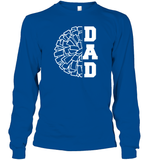 Cheer Dad With Pom Pom Unisex Long Sleeve Classic Tee