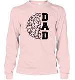 Cheer Dad With Pom Pom Unisex Long Sleeve Classic Tee