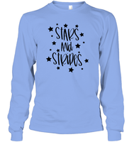 Stars And Stripes 4th Of July Shirt Unisex Long Sleeve Classic Tee