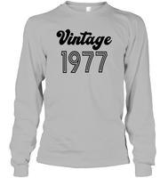 1977 Retro Vintage Birth Year Blast Unisex Long Sleeve Classic Tee