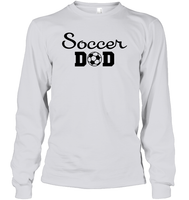 Soccer Dad Sports Shirt Unisex Long Sleeve Classic Tee
