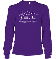 Happy Camper Unisex Long Sleeve Classic Tee