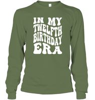 In My Twelfth Birthday Era Birthday Shirt Unisex Long Sleeve Classic Tee