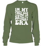 In My Twelfth Birthday Era Birthday Shirt Unisex Long Sleeve Classic Tee