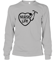 Nurse Life Nurse Shirt Unisex Long Sleeve Classic Tee
