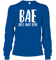 BAE Best Aunt Ever Family Shirt Unisex Long Sleeve Classic Tee