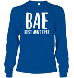 BAE Best Aunt Ever Family Shirt Unisex Long Sleeve Classic Tee