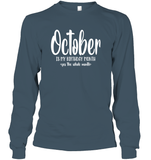October Birthday Month Unisex Long Sleeve Classic Tee