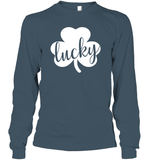 Lucky St Patrick's Day Shirt Unisex Long Sleeve Classic Tee