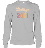 2001 Retro Vintage Birth Year Blast Unisex Shirt, Long Sleeve, Hoodie, Sweatshirt